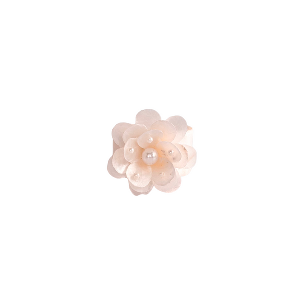 Pearl Petal Napkin Ring (set of 6)