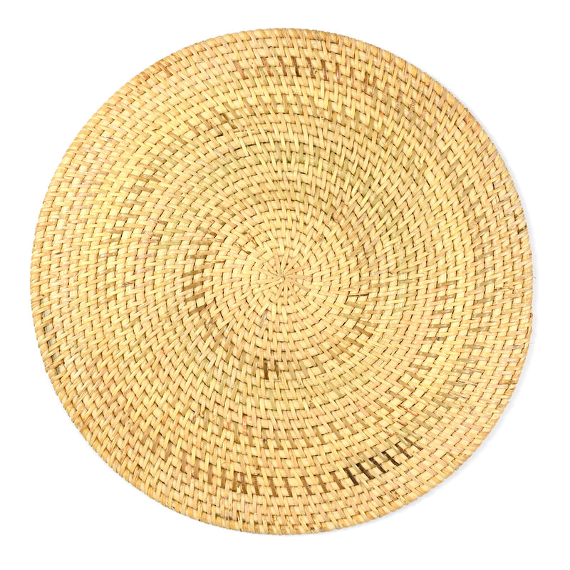 Honey Rattan Charger (Set of 4 Chargers)