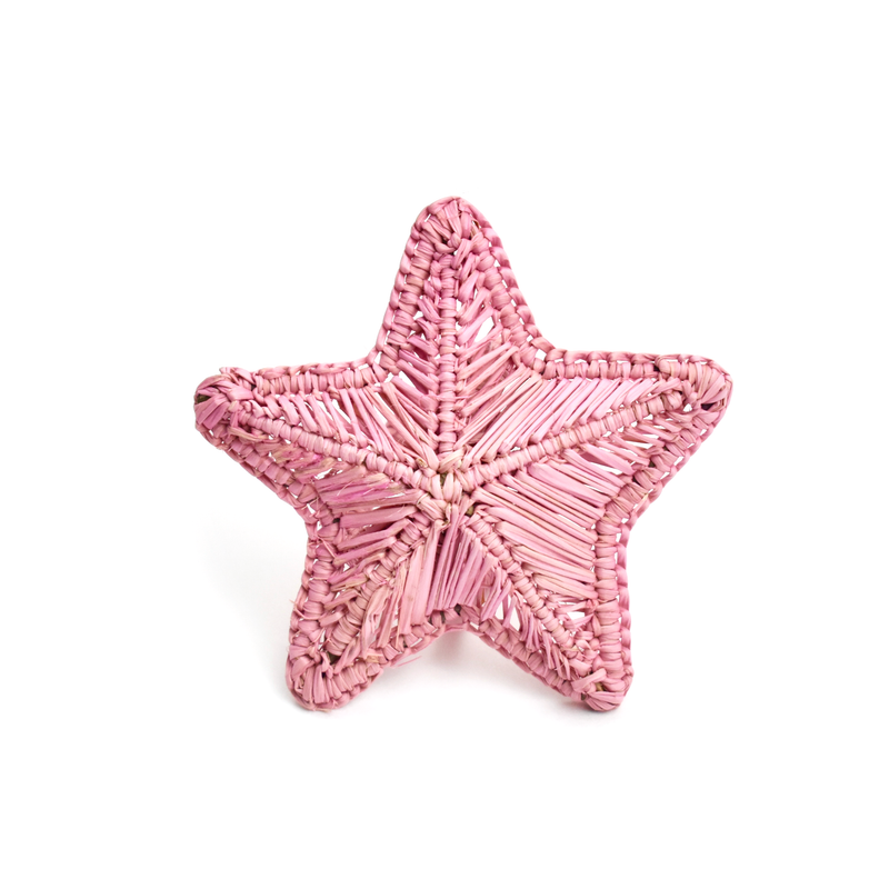 Starfish Napkin Ring: Salmon Pink
