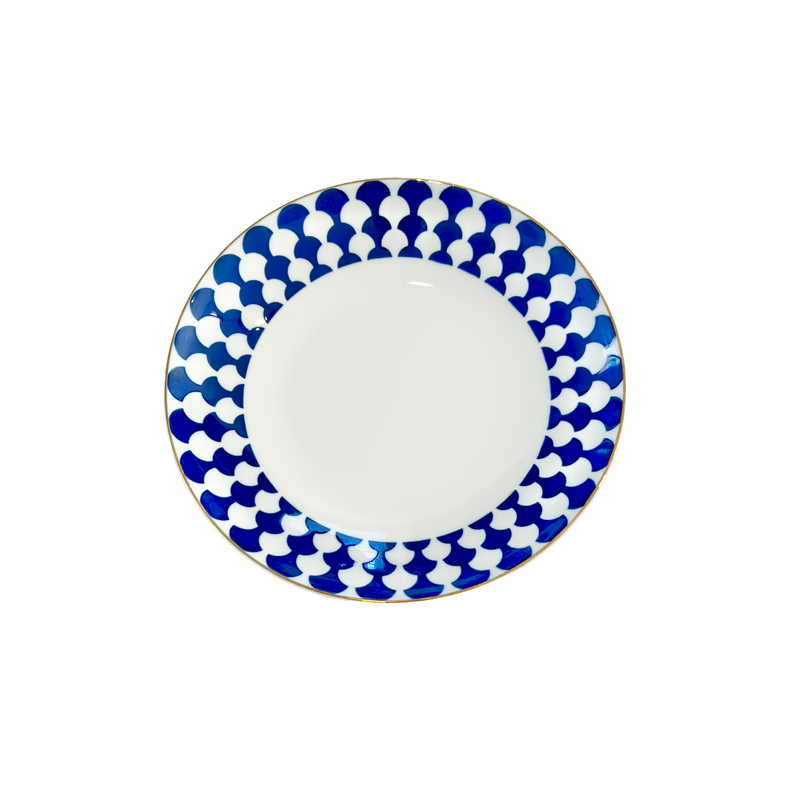 Blue Tiles Salad Plate