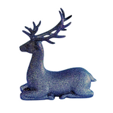 Sparkly Blue Reindeer