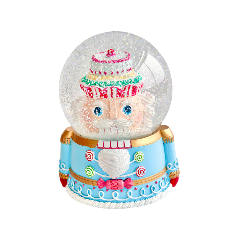 Whimsical Winter Nutcracker Globe