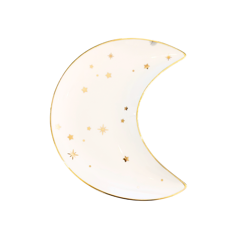 White Moon Snack Plate