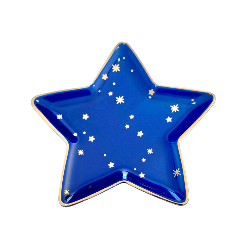 Blue Star Snack Plate