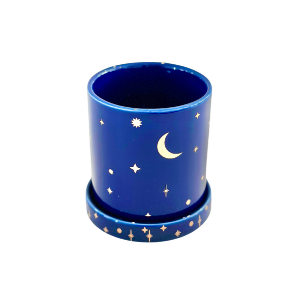 Blue Constellation Candle Holder