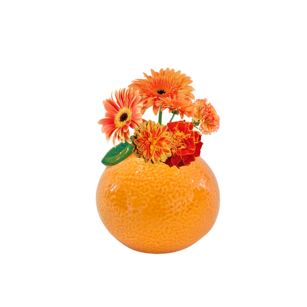 🍊 Orange Vase