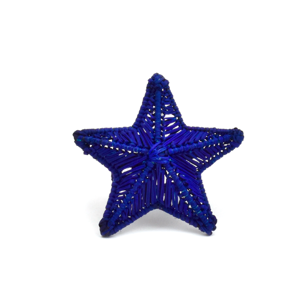 Starfish Napkin Ring: Royal Blue