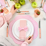 Baby Pink Gingham Placemat
