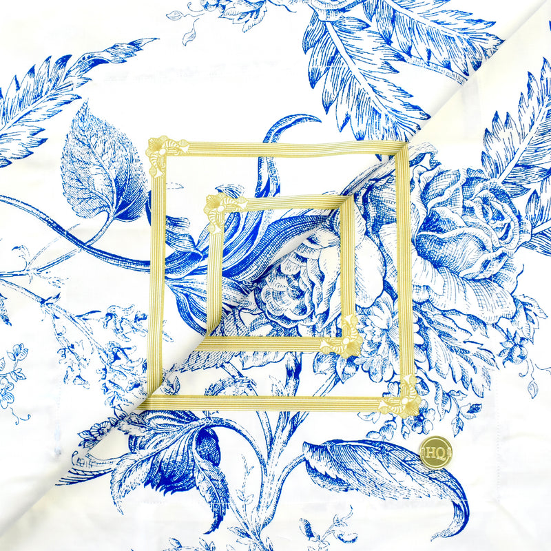 Blue Blossom Tablecloth